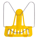 Подставка для книг Проф-Пресс, 190х210 мм, "Цветное ассорти", пластик, металл, пластиковый регулятор высоты, ассорти