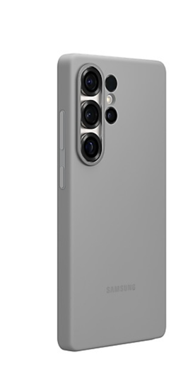 Силиконовый чехол для Galaxy S25 Ultra , серый