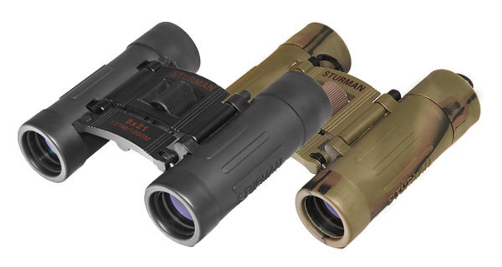 Бинокль Sturman 8x21, чёрный