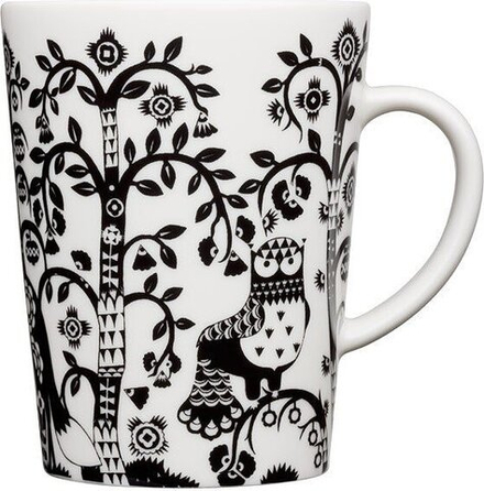 Кружка Iittala Taika, 400 мл, фарфор, чёрная