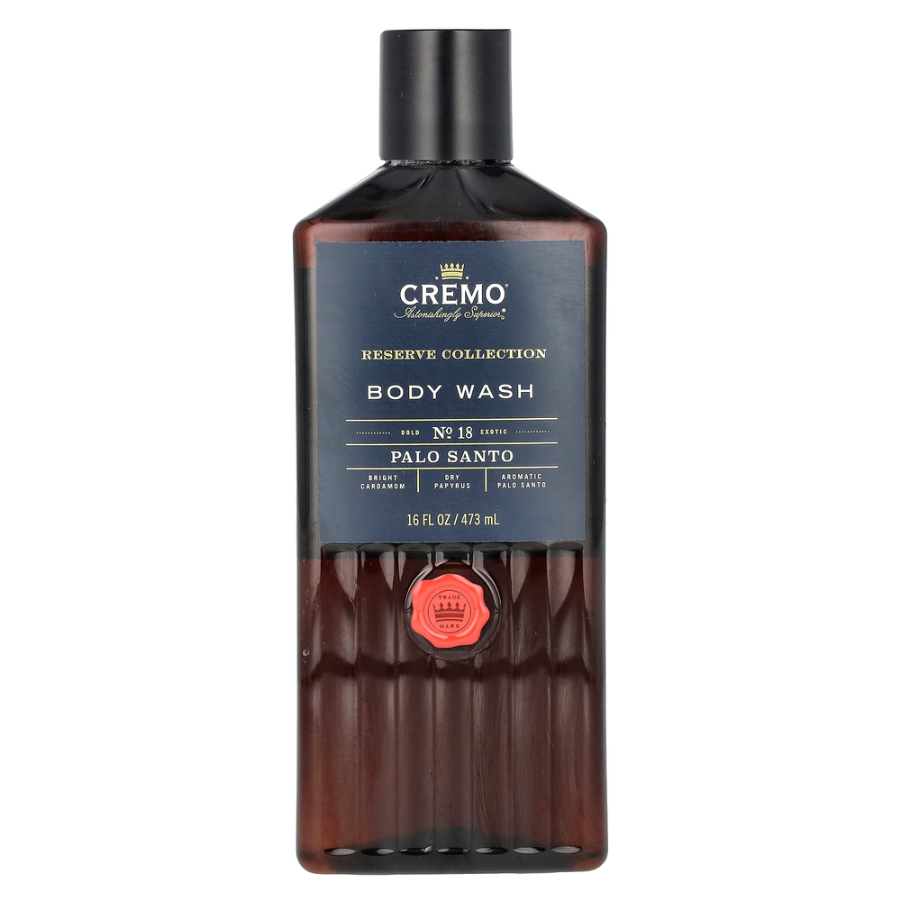 Cremo, Reserve Collection, гель для душа, пало санто, 473 мл (16 жидк. унций)