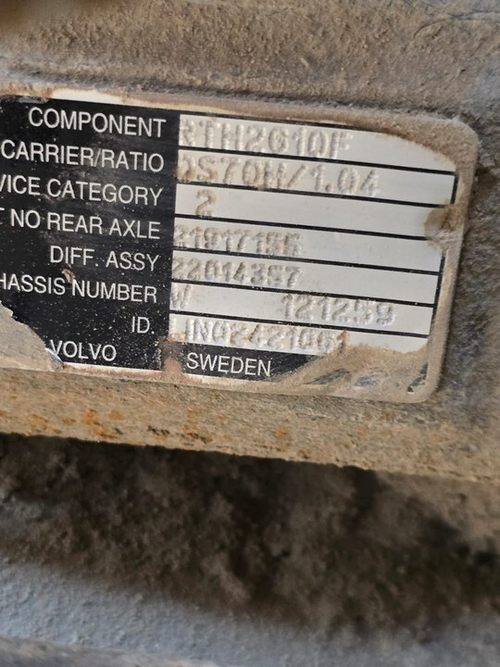 Редуктор заднего моста RTH2610F 3.61 2017г.