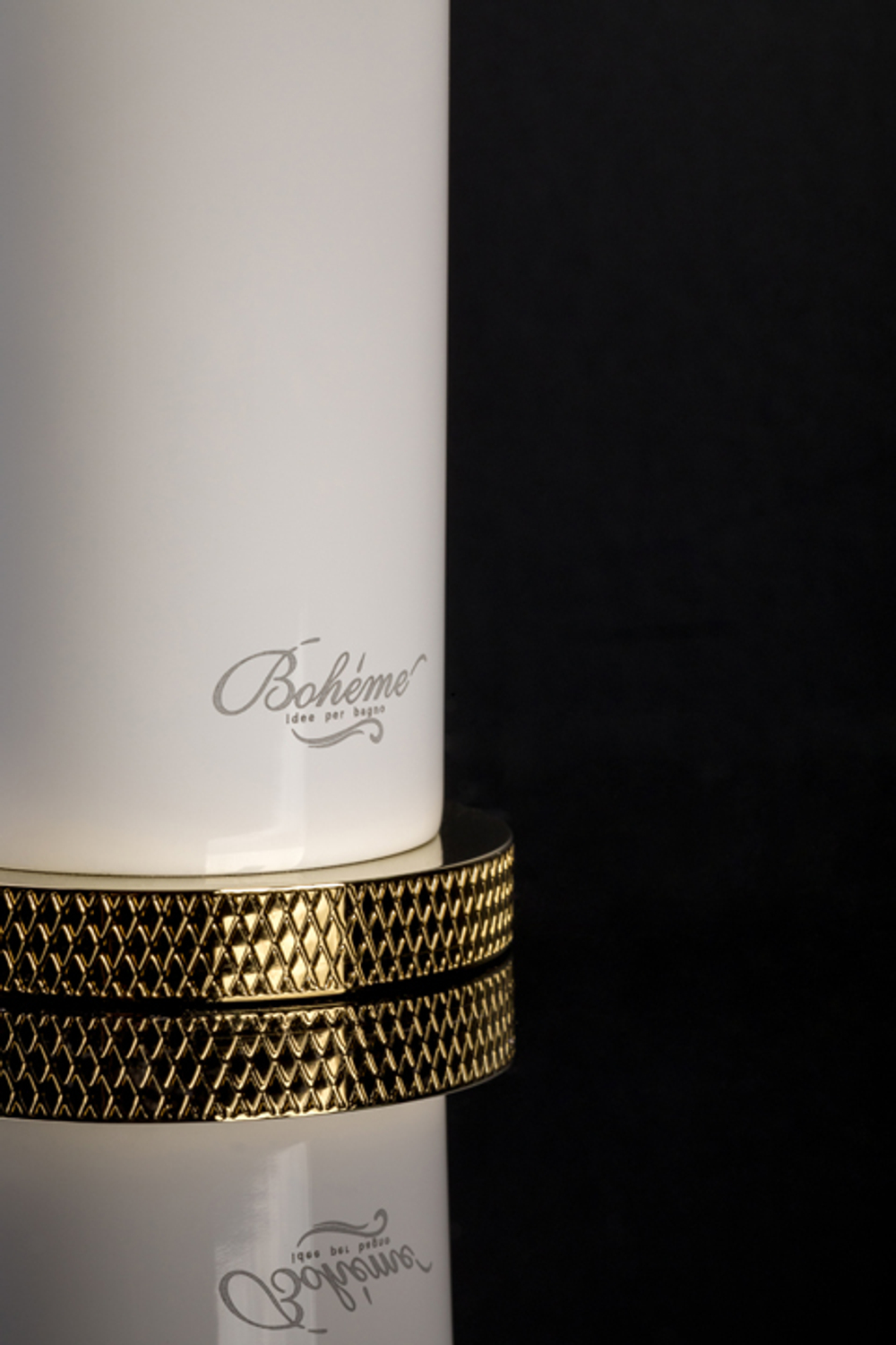 Смеситель STICK для умыв. выс. WHITE DIAMOND GOLD_Комплект