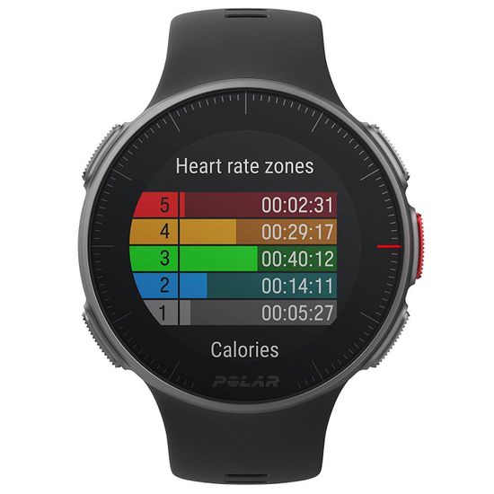 Мультиспортивные часы Polar Vantage V HR (датчик H10) Black 90069634