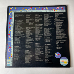 Винтажная виниловая пластинка LP Paul McCartney Wings Venus And Mars (Япония 1975) (Оби, 2 Плаката, Наклейки)