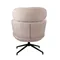 Крутящееся кресло Claude, бежевый шенилл