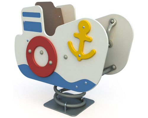 Качалка на пружине Пароход КА-1.28