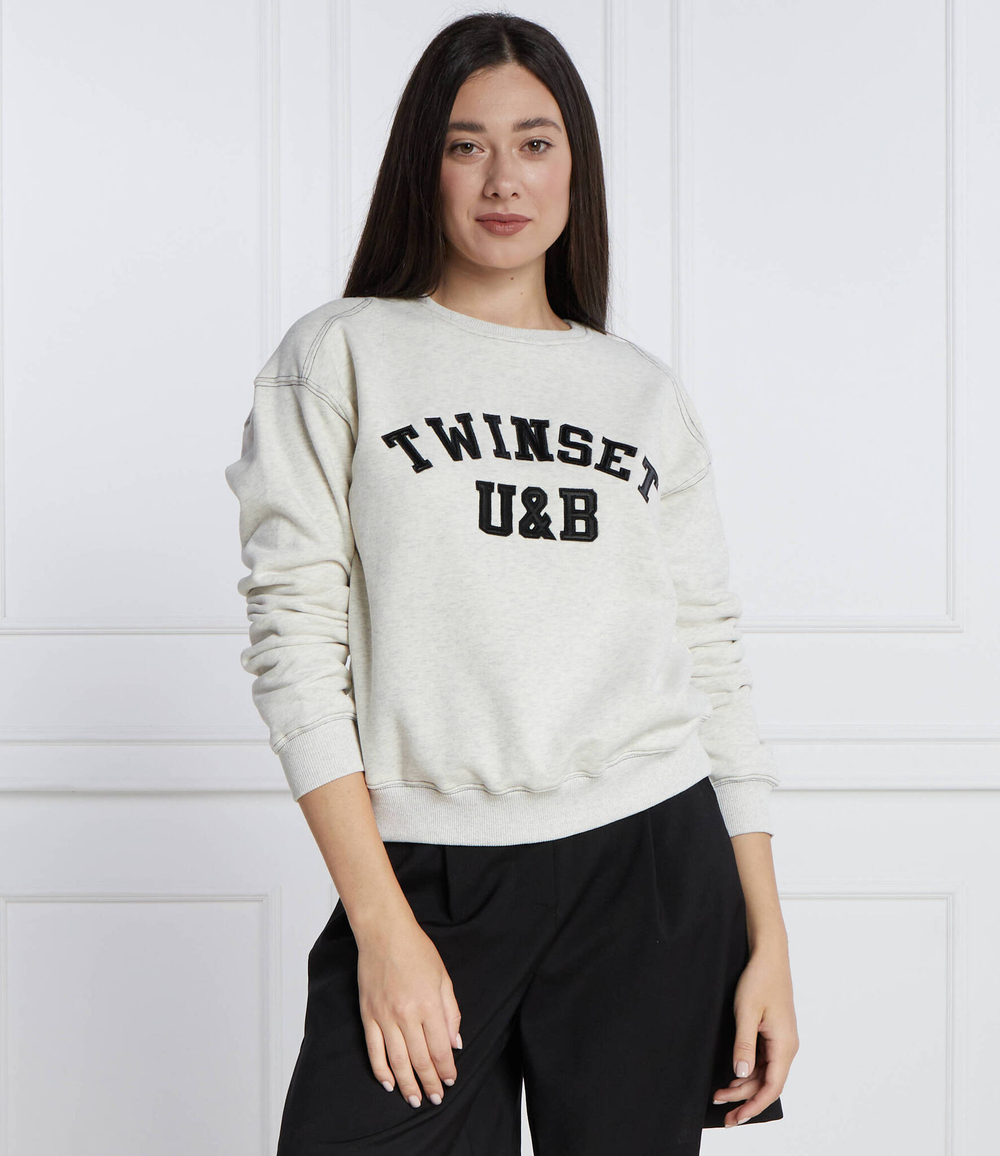 Худи Twinset U&amp;B - серый(232LI2UBB)