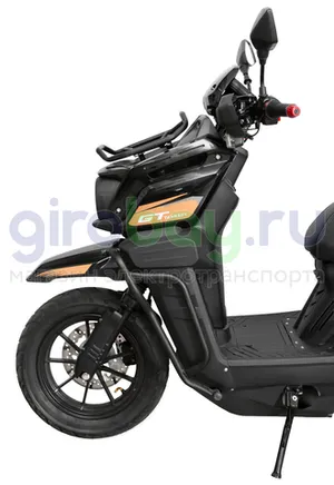 Электроскутер GT Tank 3000W (72V/60Ah) - Чёрный с кофром, обновленная версия фото №15