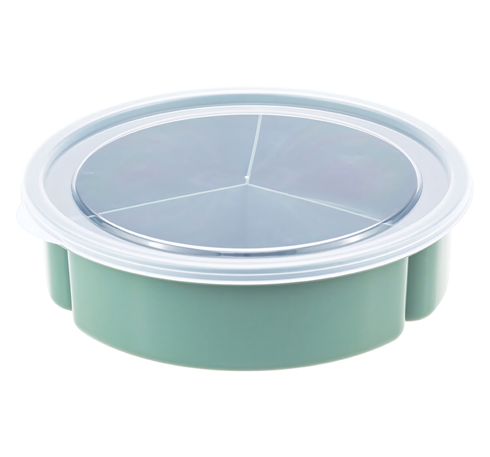 Менажница с крышкой 3 секции (3*300мл) М1124