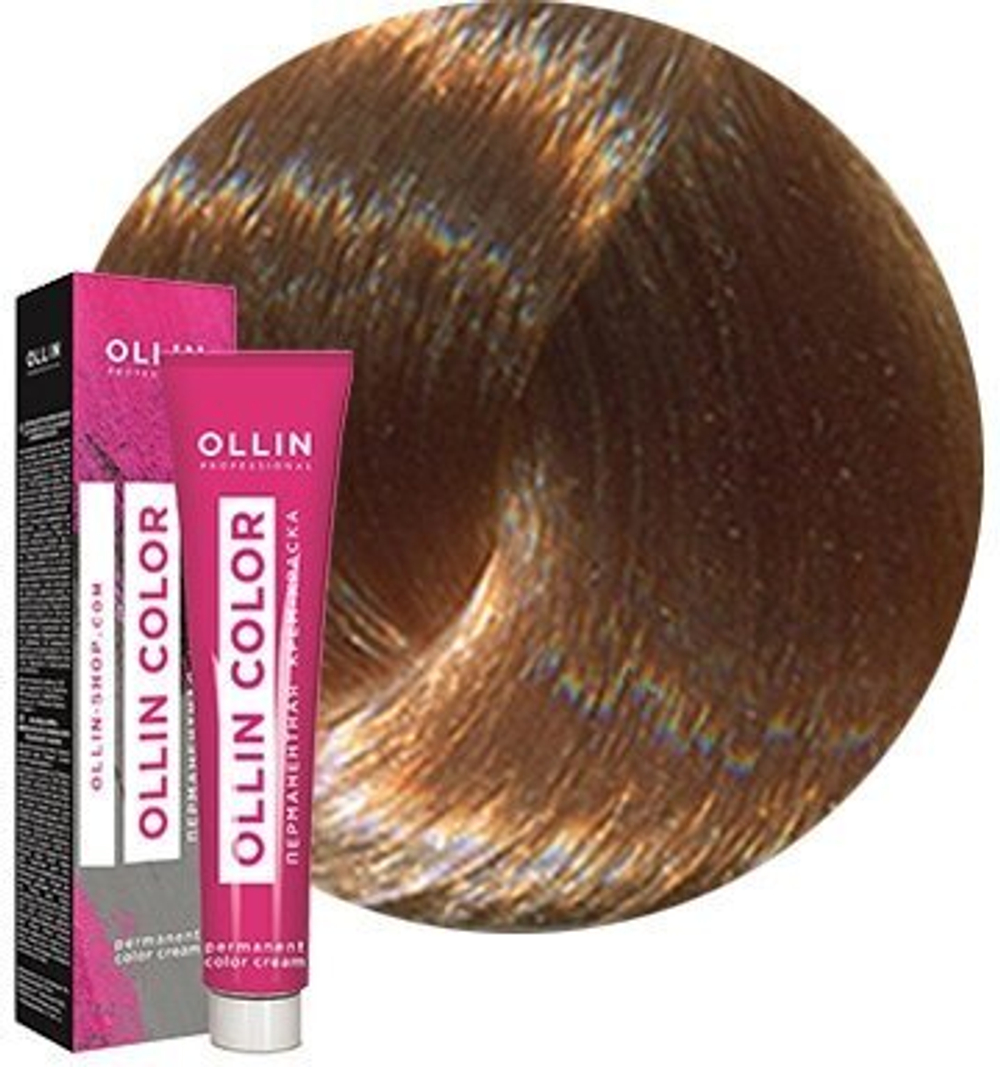 OLLIN COLOR 9/73 блондин коричнево-золотистый 60мл Перманентная крем-краска для волос