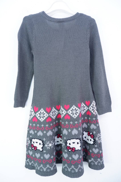 Платье трикотажное с Hello Kitty на 6 лет