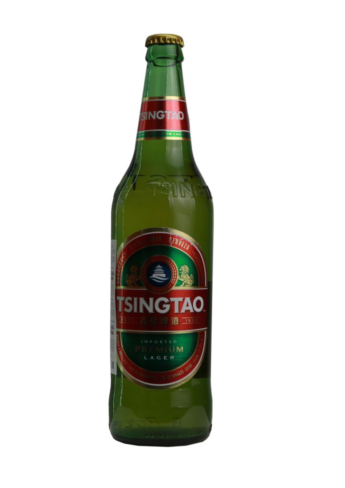 Пиво Tsingtao Beer светлое фильтрованное 0.64 л.ст/бутылка