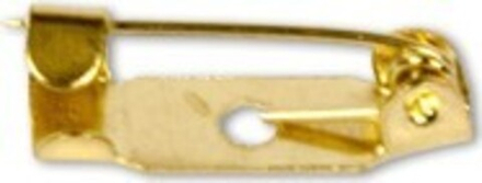 "Zlatka" Заготовки для броши,1.5 см, под золото (булавка)