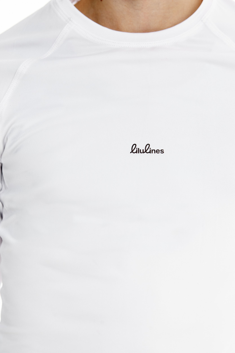 Лонгслив White