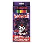 Карандаши цветные пластиковые 12цв. "Kuromi" (Центрум)