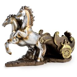 ПОДСТАВКА ПОД БУТЫЛКУ "ЛОШАДЬ" 36,8*14,5*24,5 СМ