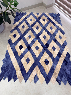 Меховой Коврик прикроватный накидка на кресло из овчины