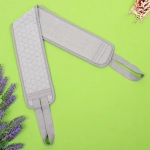 Мочалка для тела «Premium - Laguna», цвет серый, 9*82см