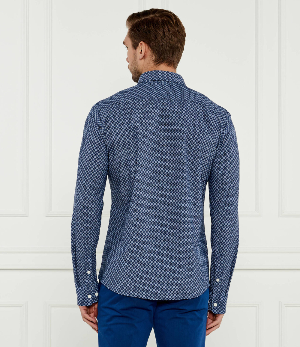 Рубашка P-ROAN-kent-C1-233 BOSS BLACK - темно-синий(50527532)