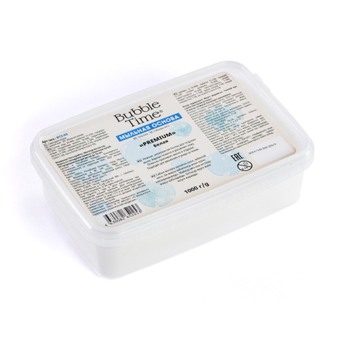 Основа д/мыловарения БАБЛ ТАЙМ SLS free BTS-02 1 кг белая  (142327144194)