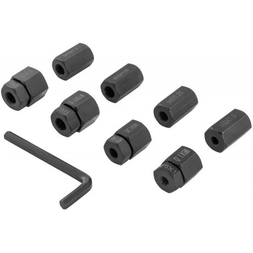 Набор шпильковертов THORVIK М6-М10, 9 предметов   SRIS9