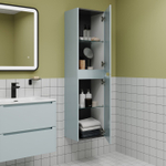 Пенал подвесной IDDIS Edifice, 40 см, голубой, EDI40B0i97