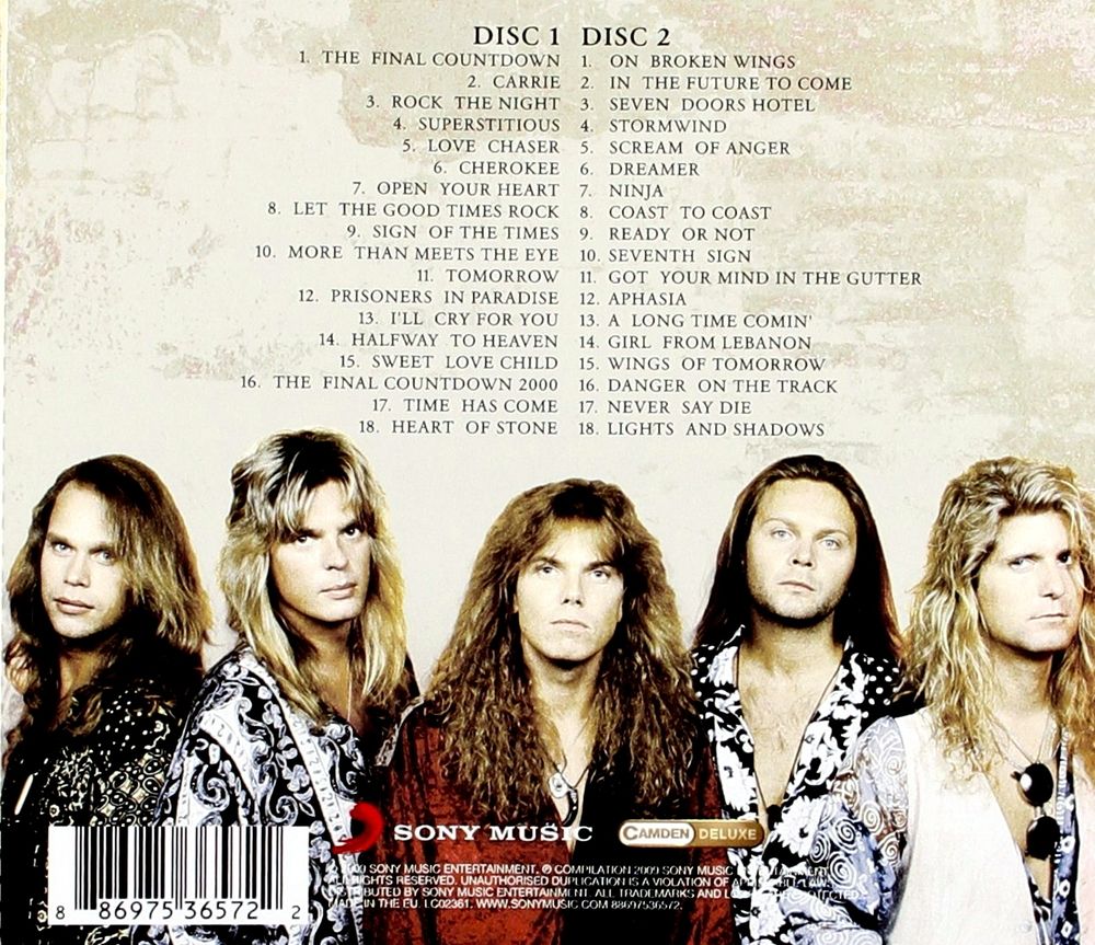 Europe - The Final Countdown: The Best Of Europe (2 CD)