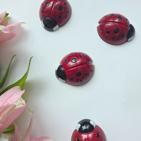 1050 | Форма для шоколадных конфет "Божья коровка" (275*135 мм)