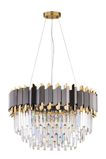 2343S/8A PT BRS+SGT (1) Люстра NW