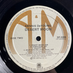 Винтажная виниловая пластинка LP Dennis DeYoung Desert Moon (Канада 1984)