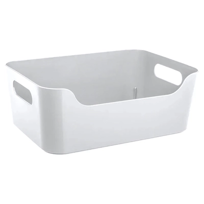 КОРЗИНКА УНИВЕРСАЛЬНАЯ SCANDI, 340Х240Х140 ММ, 10Л (Белый)