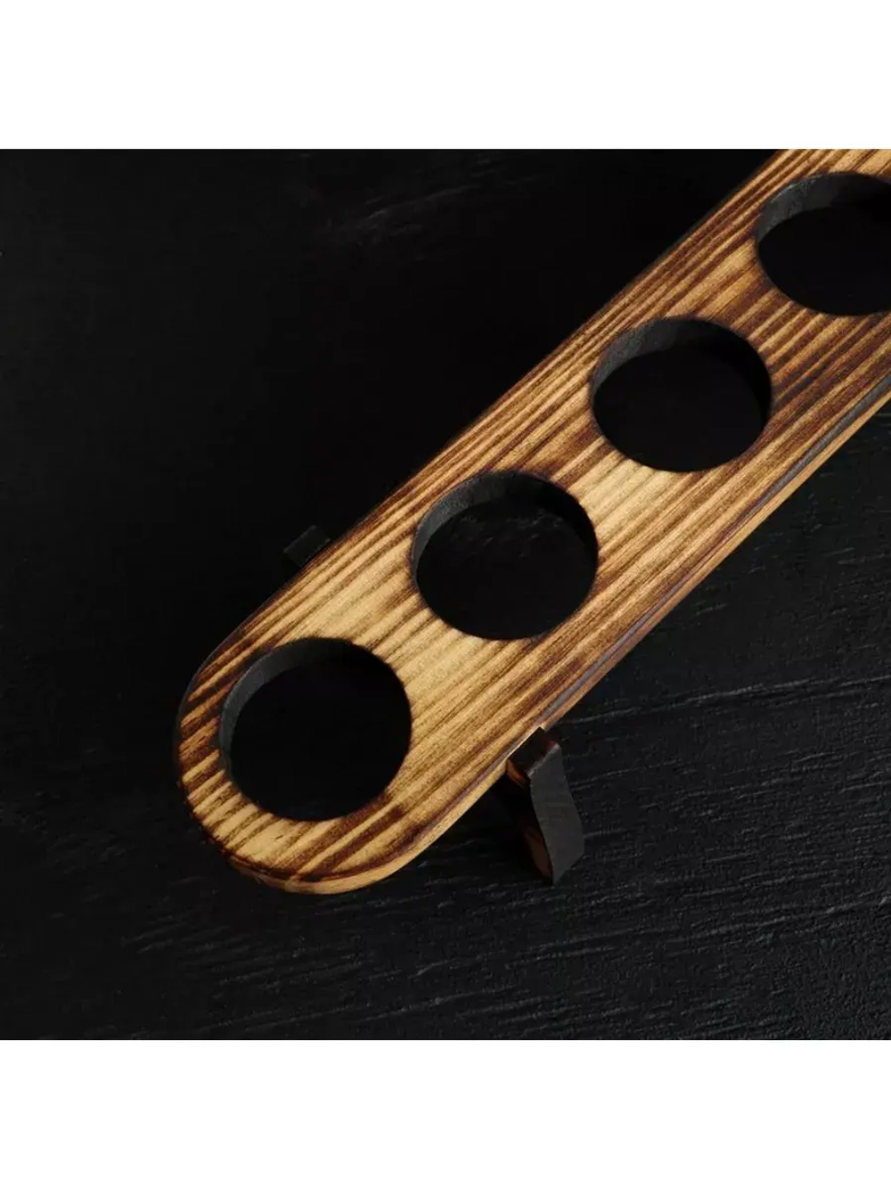 Шотница из Кедра с 6 стопками