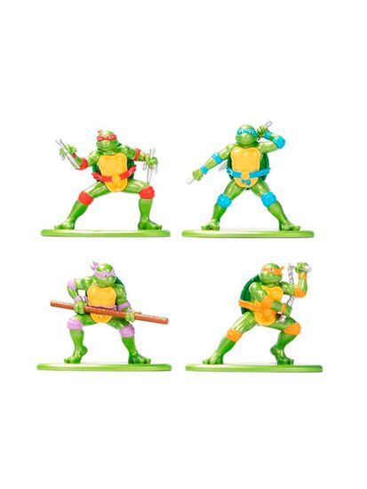 Набор фигурок Nano Черепашки-ниндзя Nanoscene 4шт 34679