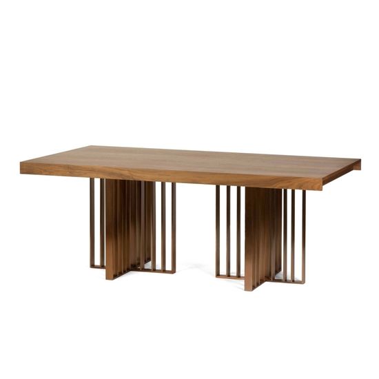 Обеденный стол Wish 200х95 шпон ореха