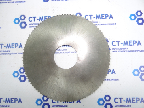 Фреза отрезная по металлу 100х1.8х27мм z=100 без фаски без ш/п