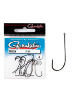Крючки Gamakatsu F31 NEW LABEL HOOKS BLACK размер 16 (упк.13шт.)