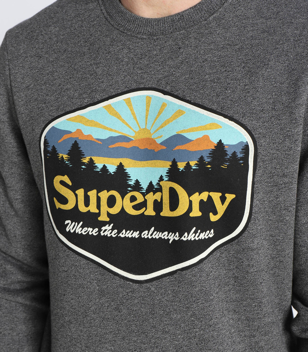 Худи Superdry - серый(M2012118A)