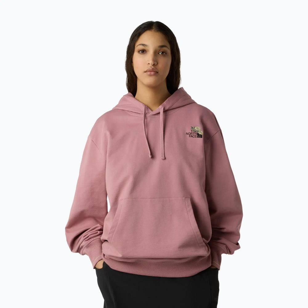 Худи The North Face Flower Dome Relaxed Hooded GPH nostalgia rose