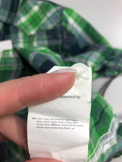 Рубашка Terranova в клетку на 6-7 лет