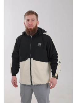 Куртка ветровка с капюшоном влагозащитная