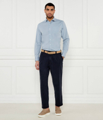 Рубашка Wide Spread Oscar Jacobson - голубой(12487916)