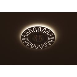 DK LD31 WH Светильник ЭРА декор cо светодиодной подсветкой MR16, 220V, max 11W, белый | Встраиваемые LED светильники