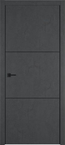 Межкомнатная дверь ВФД URBAN 2 Jet Loft (бетон графит) BLACK MOULD / BE
