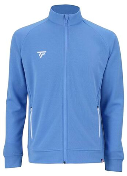 Детская теннисная толстовка Tecnifibre Team Junior - azur
