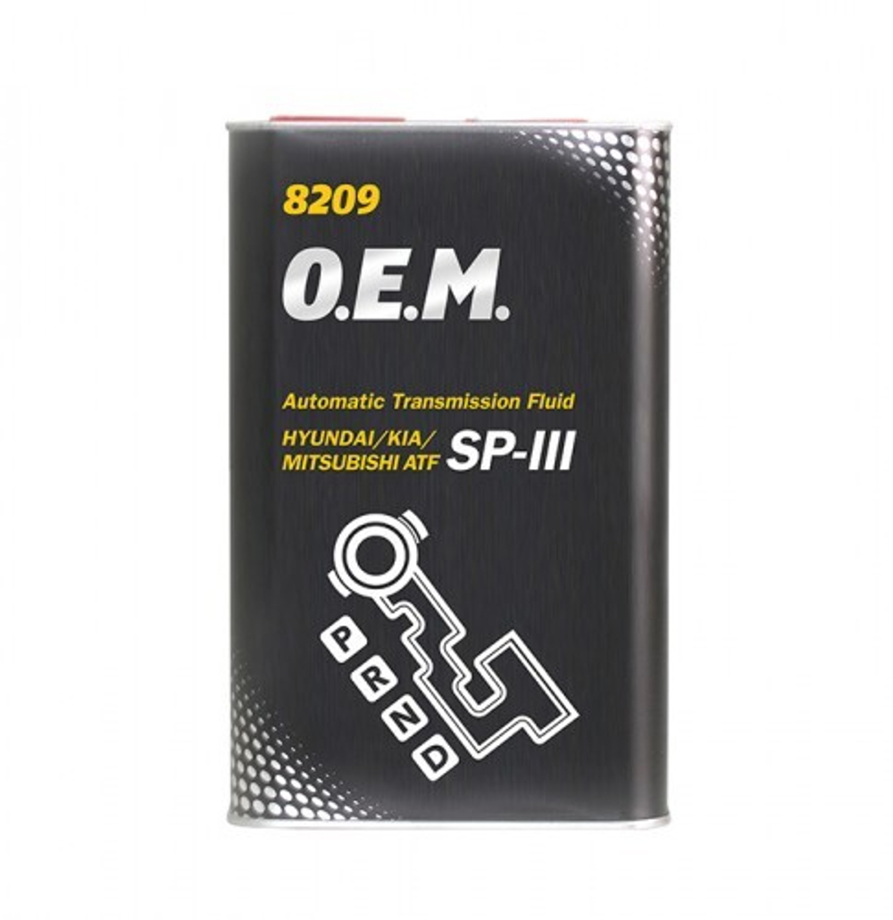 MANNOL 8209 O.E.M. for Korean Cars Масло трансмиссионное синтетическое, 1л (мет. канистра)