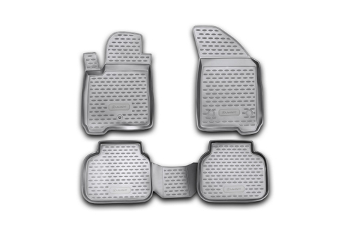 Коврики в салон для DODGE Journey 2008- 4 шт. (полиуретан) NLC.13.04.210K