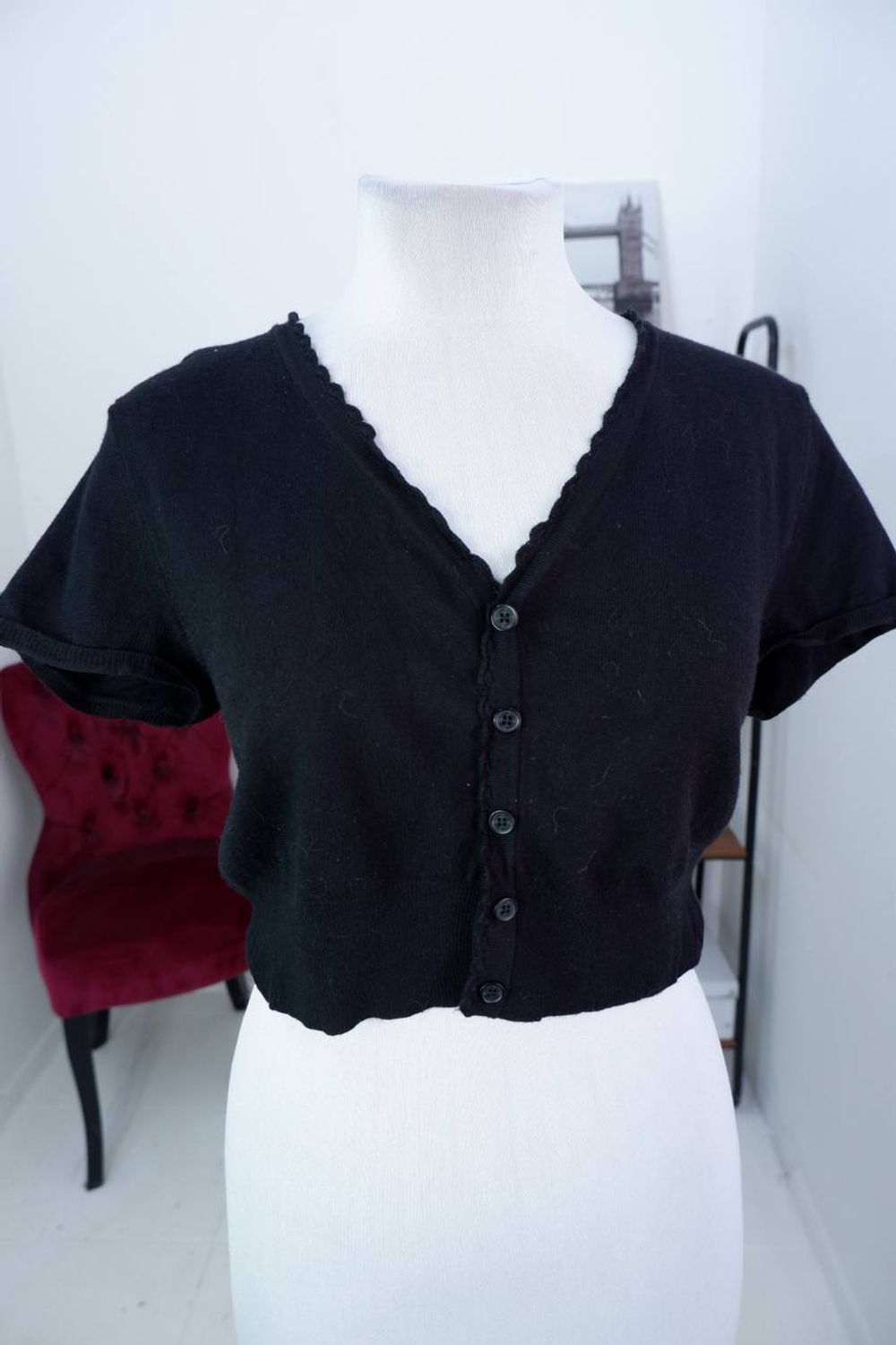 Джемпер укороченный, визуально на 42/44 размер