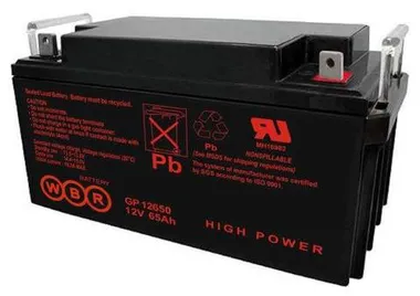 Аккумуляторы WBR GP 12650 - изображение 1 Аккумуляторы WBR GP 12650 - фото 1