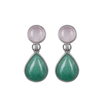 Серьги Possebon Q.Rose, Q.Verde A0738.7.17 S
